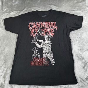 Cannibal Corpse Shirt Mens XL Chaos Horrific Death Metal Band Merch Tour Concert